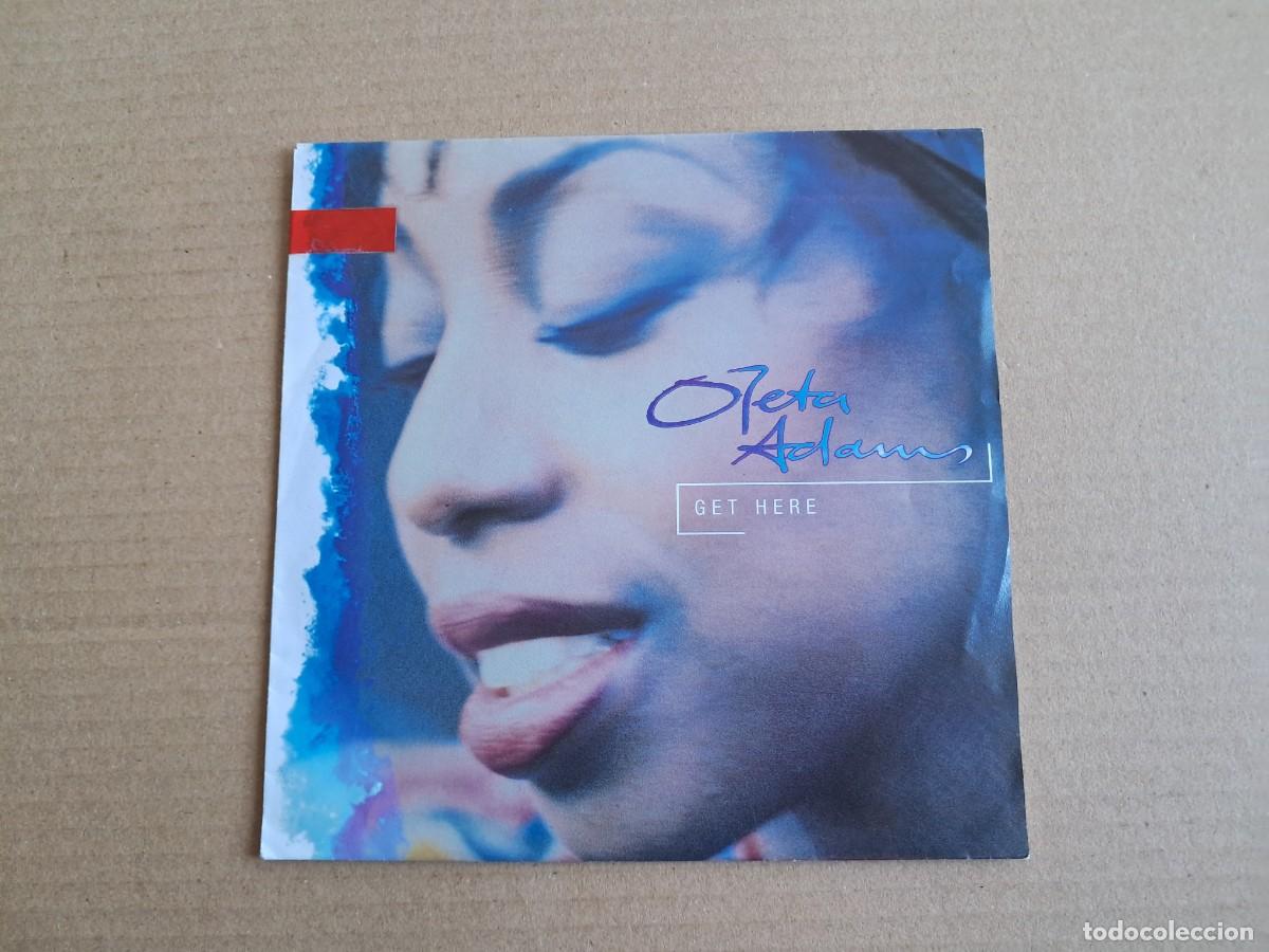 Discos de vinilo: OLETA ADAMS - GET HERE SINGLE 1990 EDICION ESPA&Ntilde;OLA