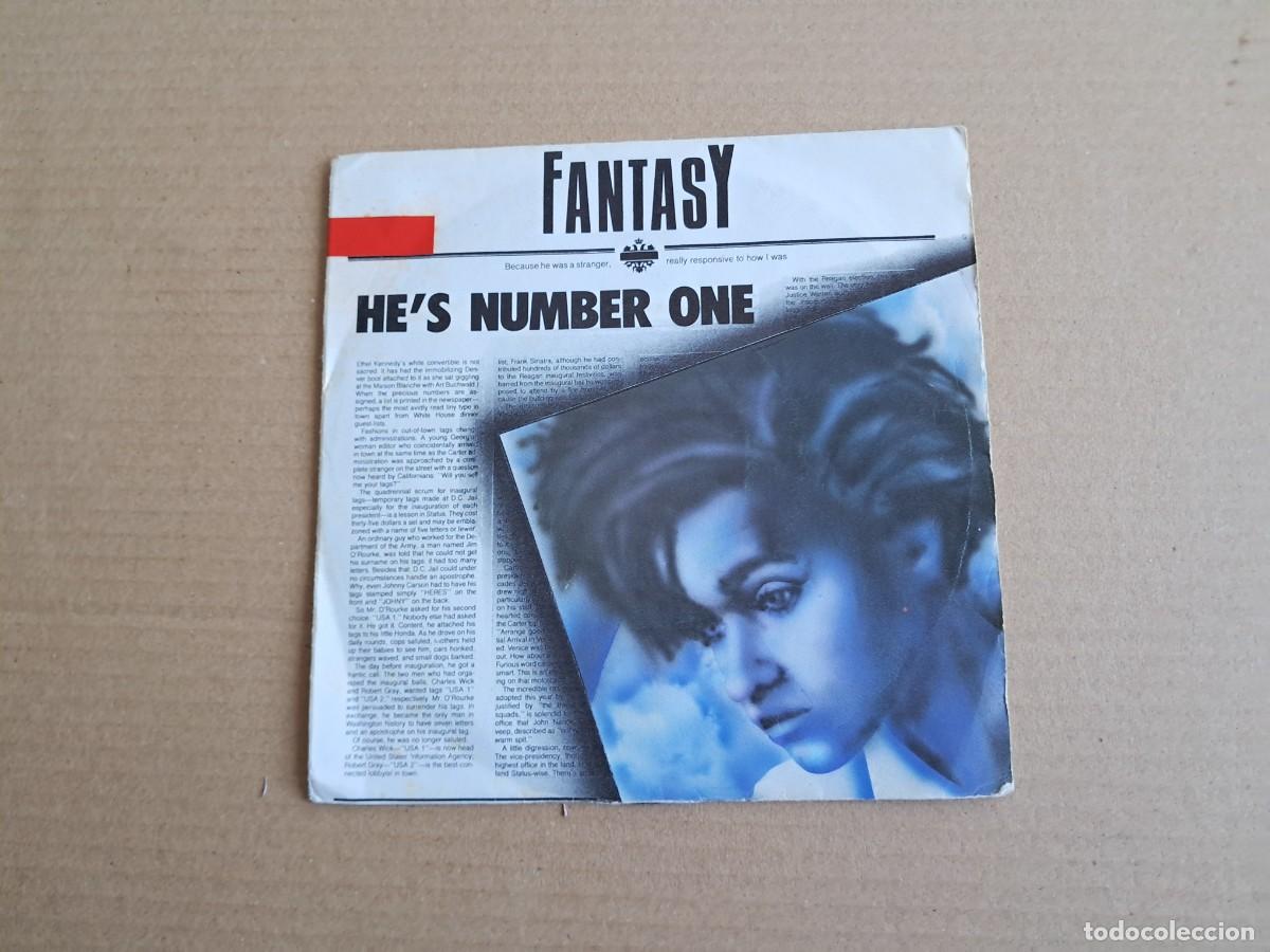 Discos de vinilo: FANTASY - HE&acute;S NUMBER ONE SINGLE 1986 EDICION ESPA&Ntilde;OLA