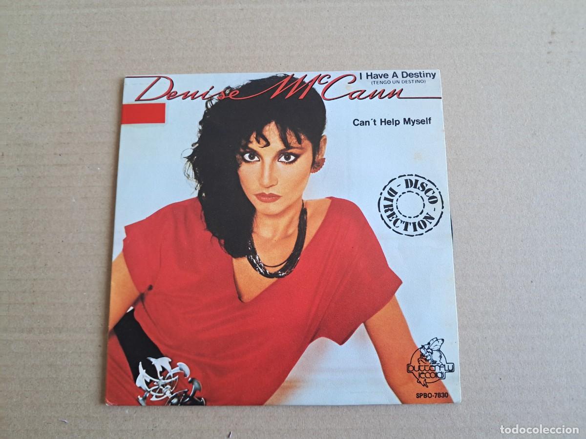 Discos de vinilo: DENISE MCCANN - I HAVE A DESTINY SINGLE 1980 EDICION ESPA&Ntilde;OLA