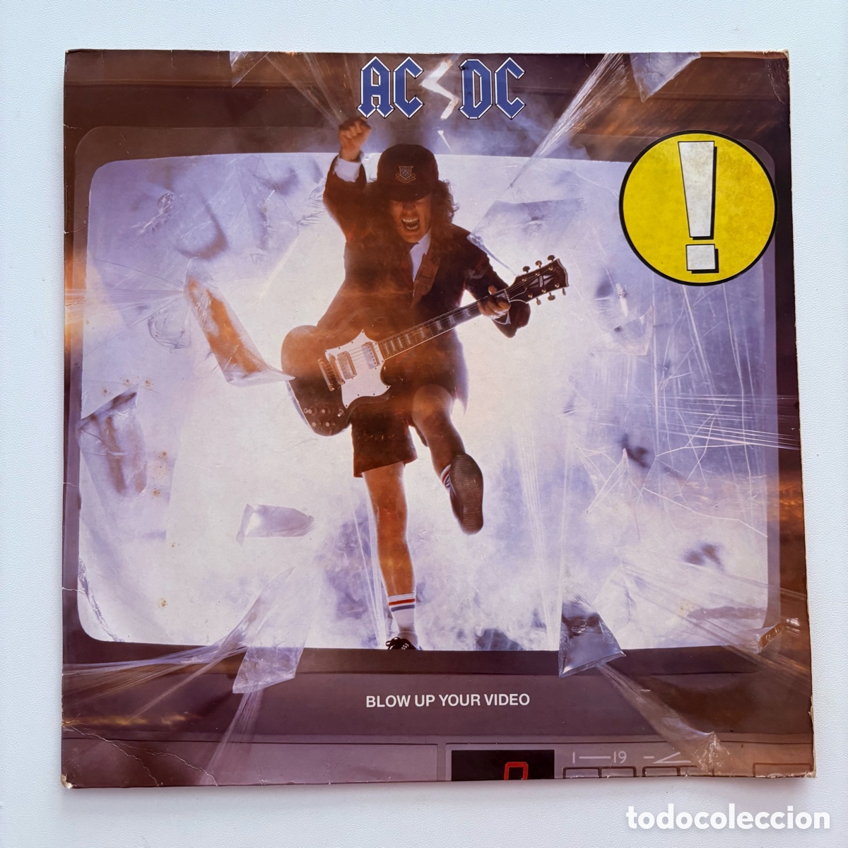 Discos de vinilo: lp AC/DC &lrm;&ndash; Blow Up Your Video edicion europea de 1988