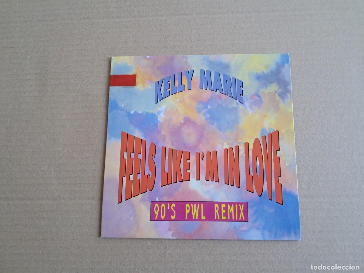 Discos de vinilo: KELLY MARIE - FEEL&acute;S LIKE I&acute;M IN LOVE SINGLE 1991 EDICION ESPA&Ntilde;OLA