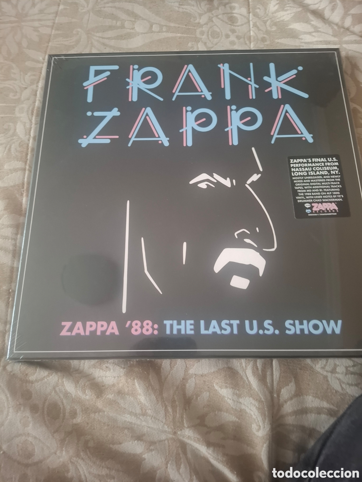 Discos de vinilo: Frank Zappa. Zappa'88 The Last US SHOW caja 4 lp precintada
