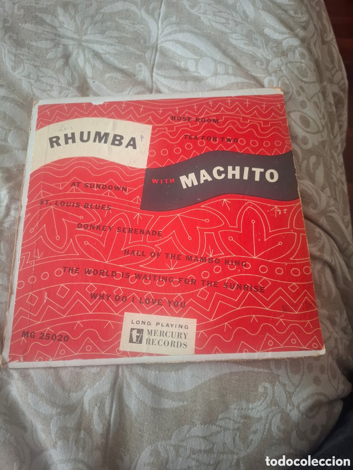 Discos de vinilo: Rhumba Machito. 10 pulgadas 33 rpm ed francesa