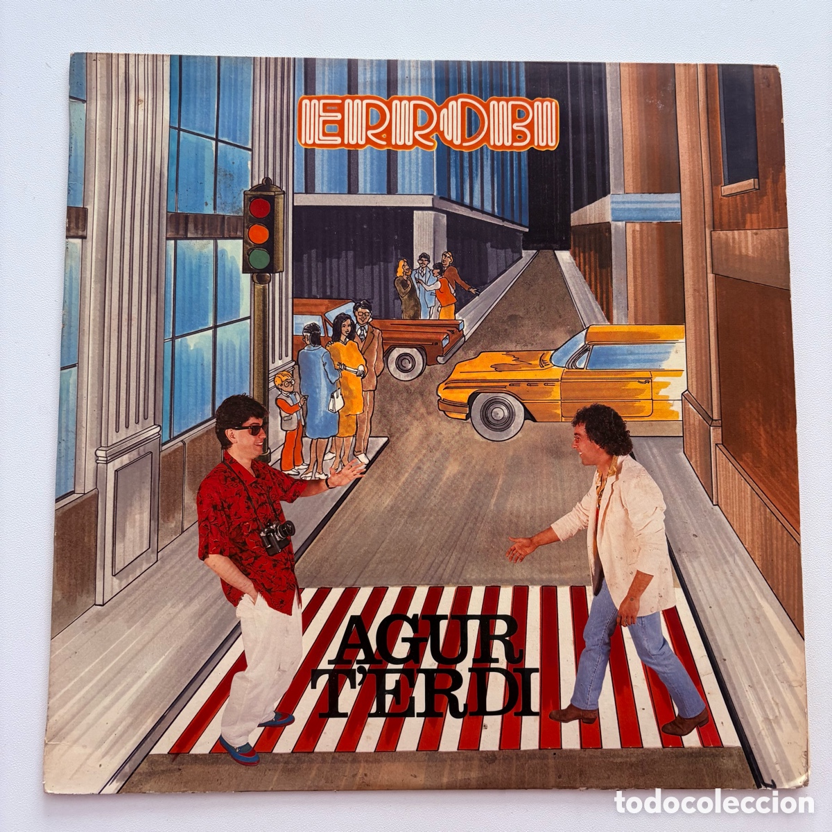 Discos de vinilo: lp Errobi &ndash; Agur T'Erdi de 1985