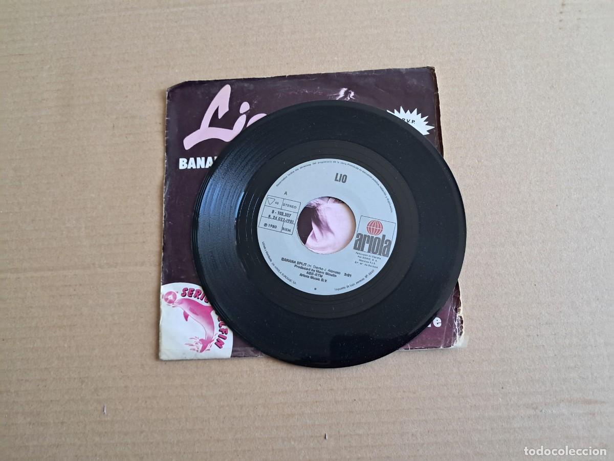 Discos de vinilo: LIO - BANA SPLIT SINGLE 1981 EDICION ESPA&Ntilde;OLA - Foto 2