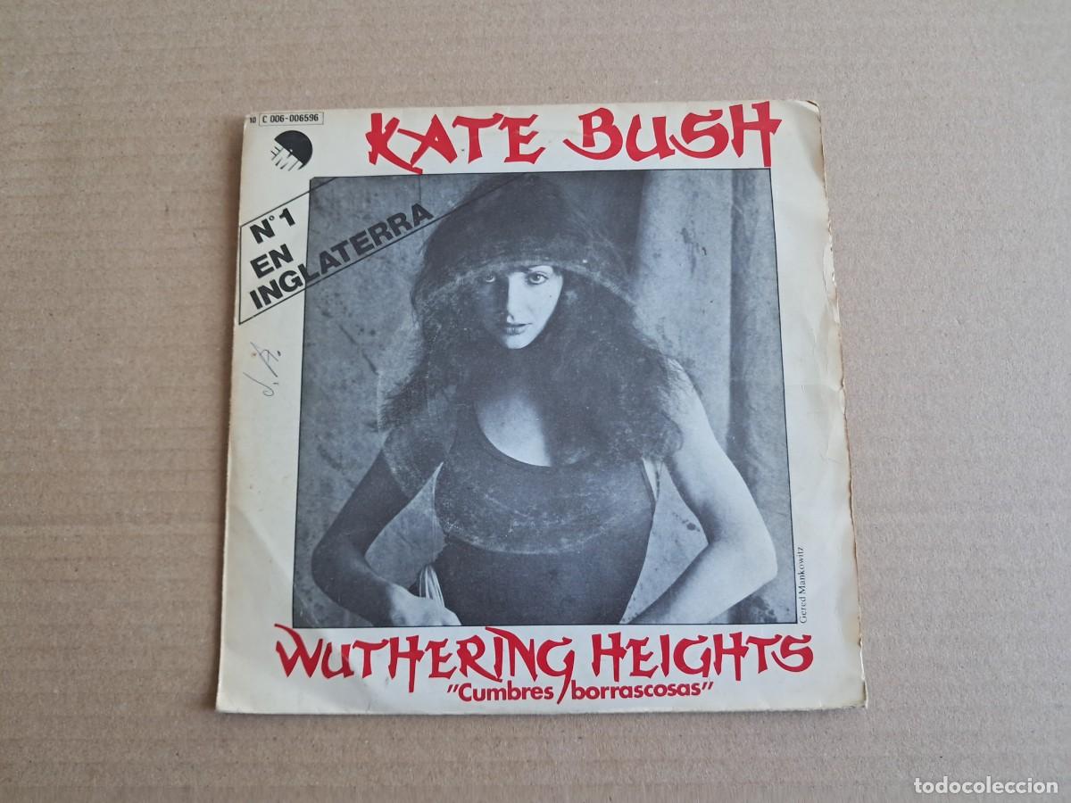 Discos de vinilo: KATE BUSH - WUTHERING HEIGHTS SINGLE 1978 EDICION ESPA&Ntilde;OLA