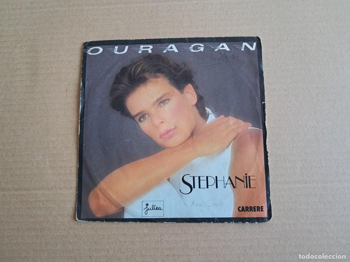 Discos de vinilo: STEPHANIE - OURAGAN SINGLE 1986 EDICION EUROPEA