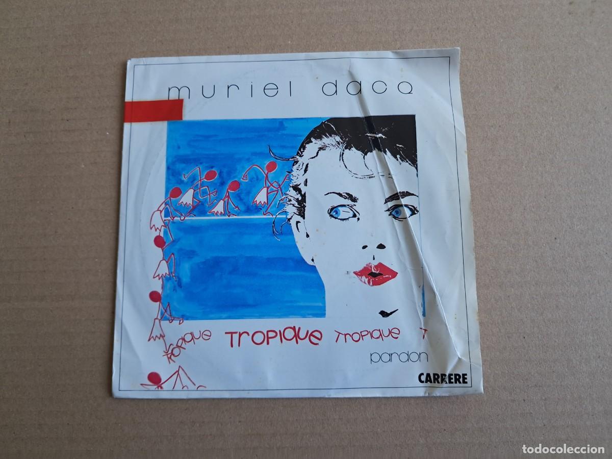 Discos de vinilo: MURIEL DACQ - ALL NIGHT SINGLE 1986 EDICION ESPA&Ntilde;OLA