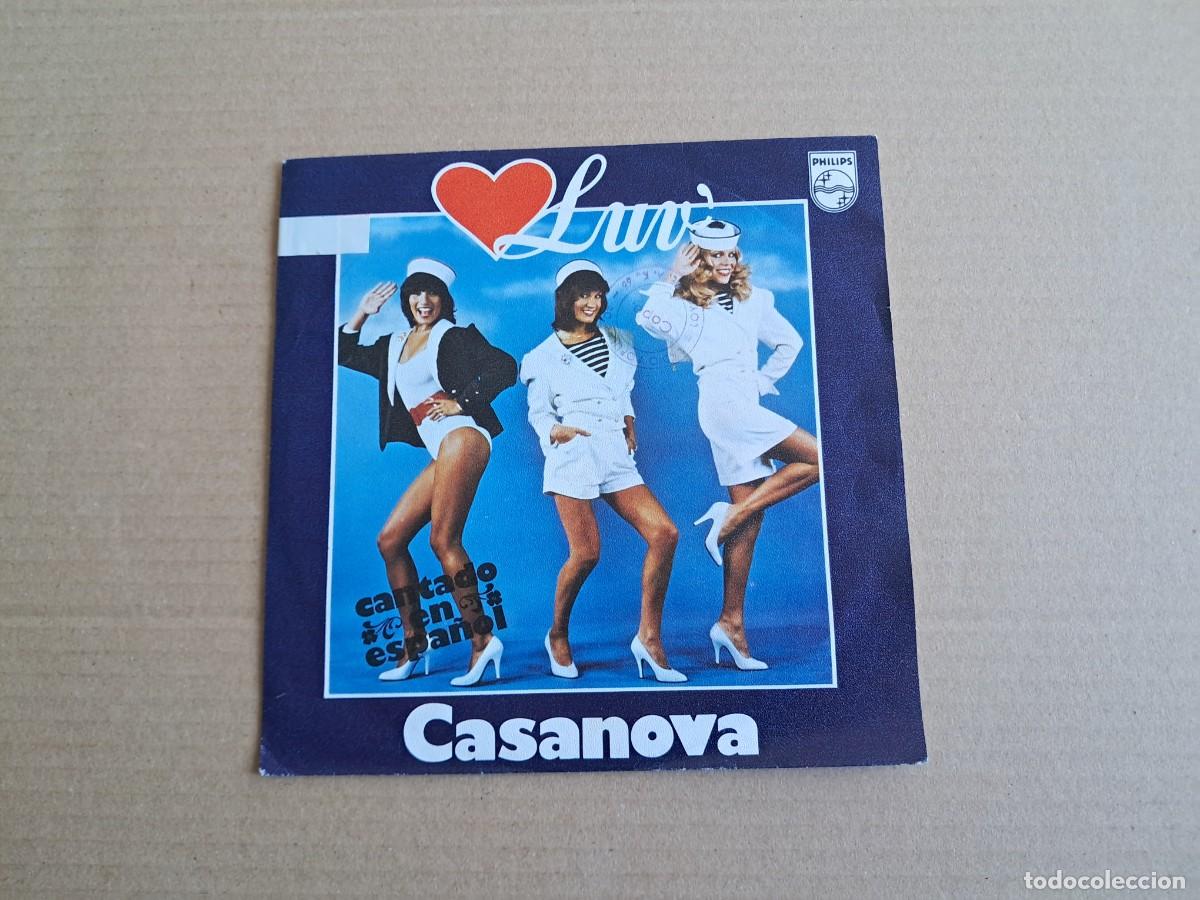 Discos de vinilo: LUV - CASANOVA SINGLE 1979 EDICION ESPA&Ntilde;OLA - Foto 1