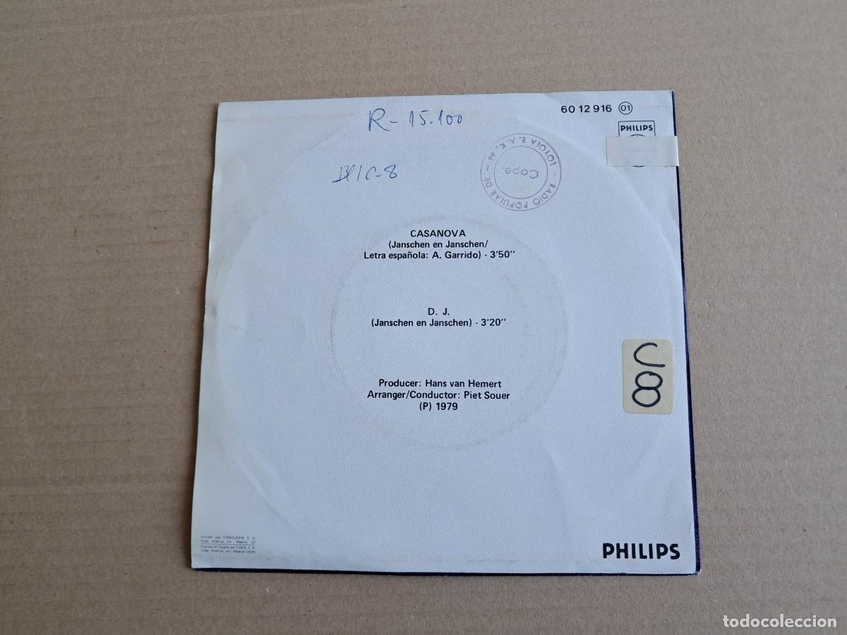 Discos de vinilo: LUV - CASANOVA SINGLE 1979 EDICION ESPA&Ntilde;OLA - Foto 3