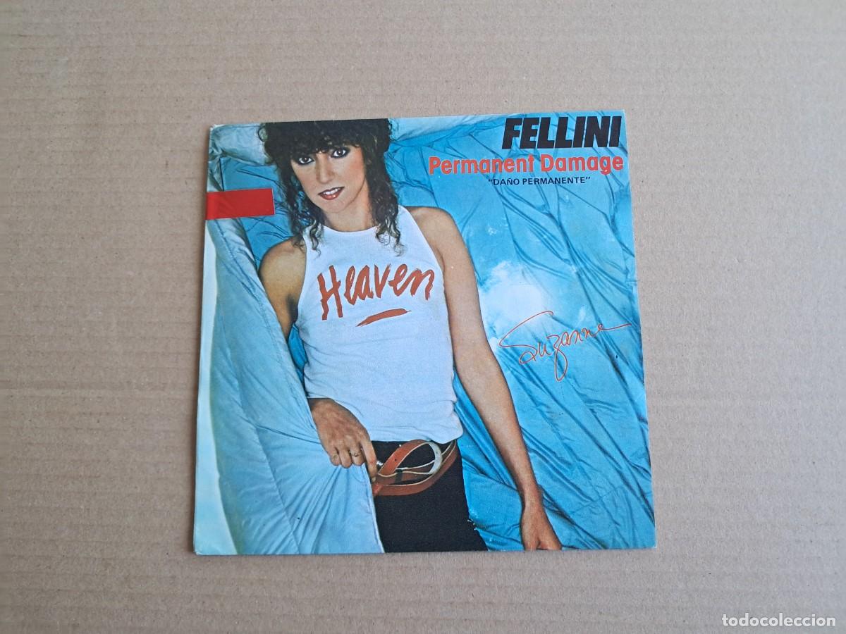 Discos de vinilo: SUZANNE FELLINI - BAD BOY SINGLE 1980 EDICION ESPA&Ntilde;OLA