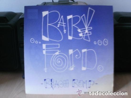Discos de vinilo: BABY FORD -- Beach bump -- SINGLE -con mancha en esquina abajo, mirar foto