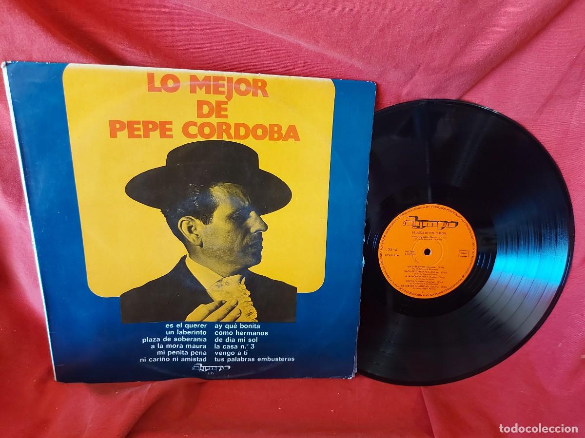 Discos de vinilo: LP PEPE DE C&Ograve;RDOBA ( PEDIDOS M&Iacute;NIMOS 10 &euro; ) CAJA N.&ordm; 4 - LP