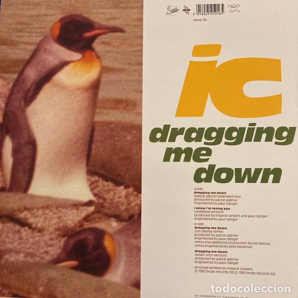Discos de vinilo: INSPIRAL CARPETS DRAGGING ME DOWN - Foto 2