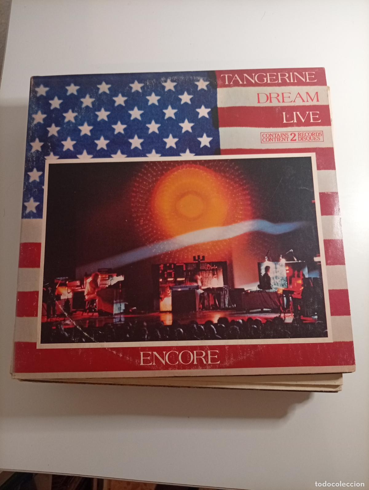 Discos de vinilo: Tangerine Dream &ndash; Encore 2XLP directo