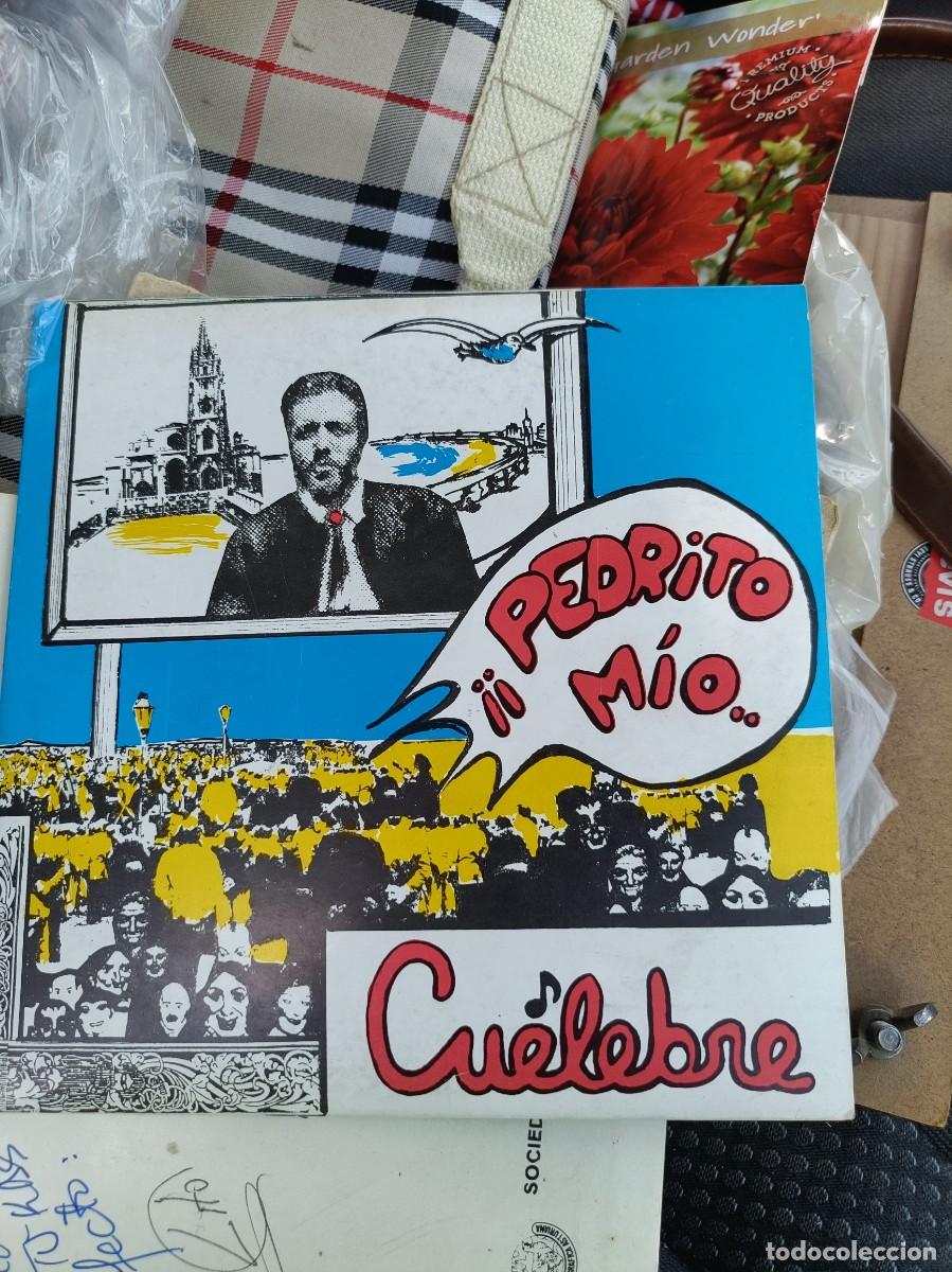 Discos de vinilo: VINILO CUELEBRE / PEDRITO MIO / DE ROMERIA (SINGLE 1987)