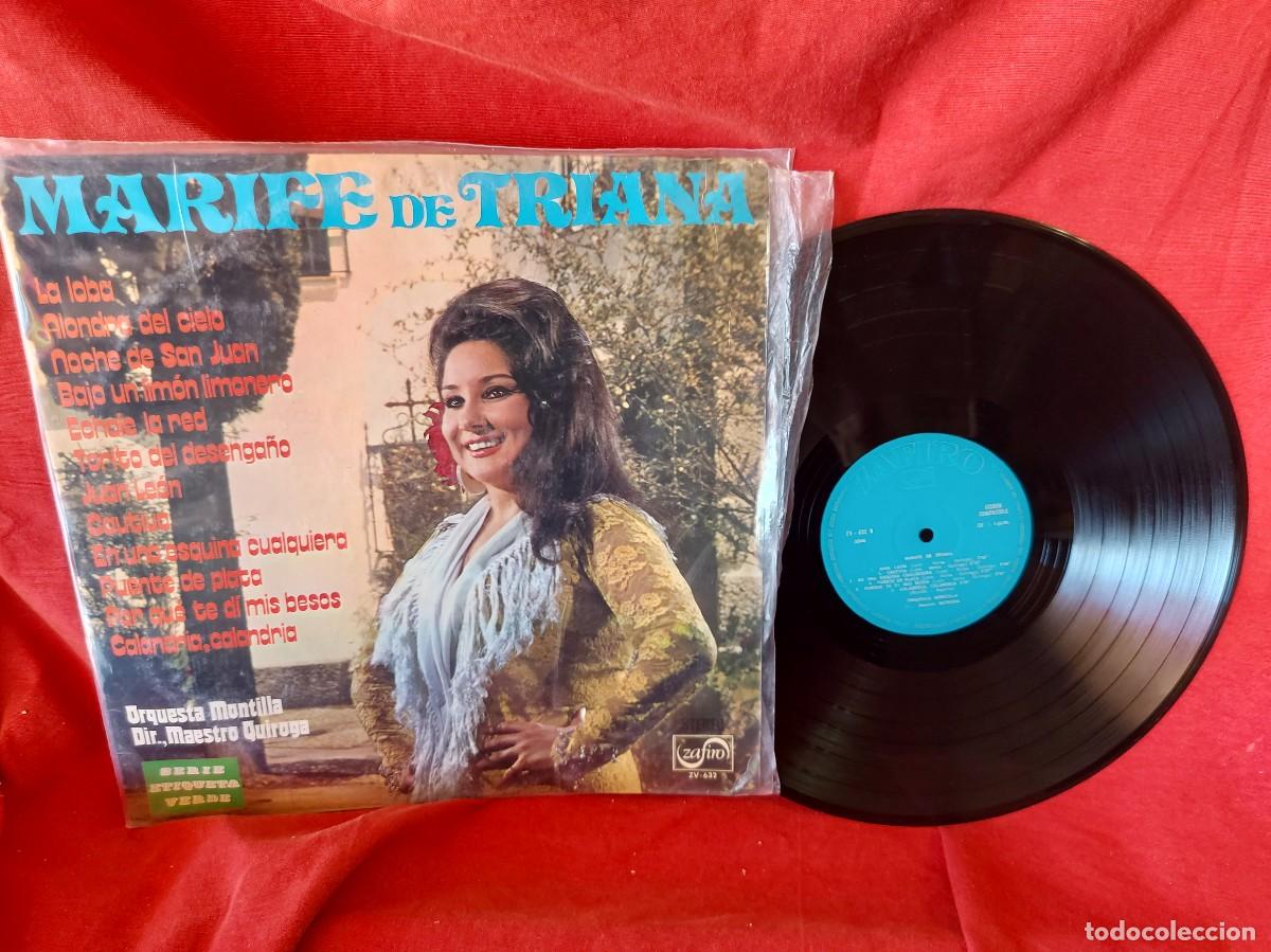 Discos de vinilo: LP MARIF&Eacute; DE TRIANA -- ( PEDIDOS M&Iacute;NIMOS 10 &euro; ) CAJA N.&ordm; 4 - LP