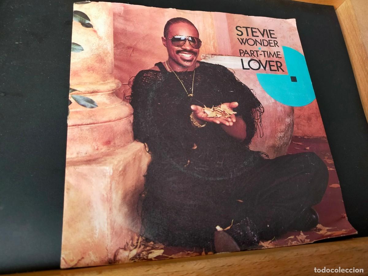 Discos de vinilo: STEVIE WONDER. PART TIME LOVER. MOTOWN RECORDS. 2 TEMAS. 1985