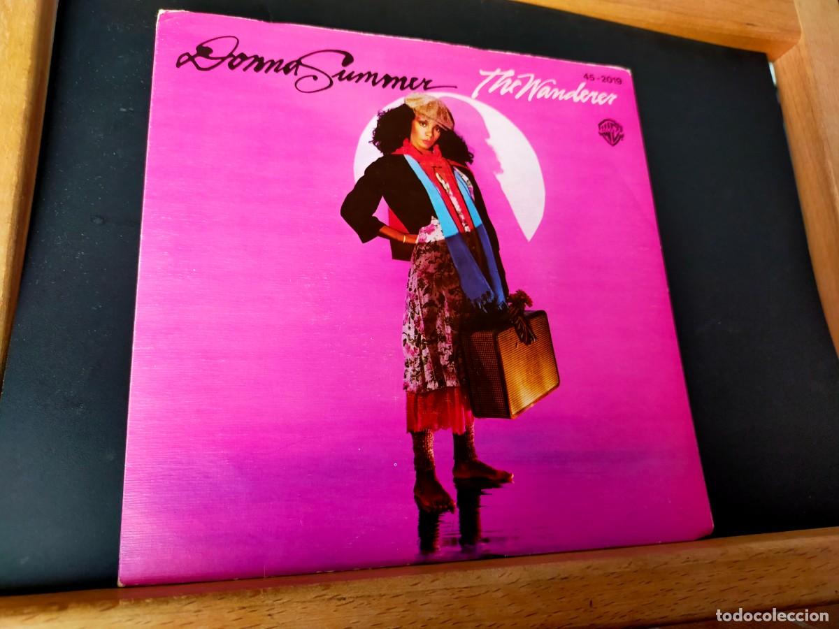 Discos de vinilo: DONNA SUMMER. THE WANDERER - STOP ME. WEA INTERNATIONAL. 2 TEMAS. 1980