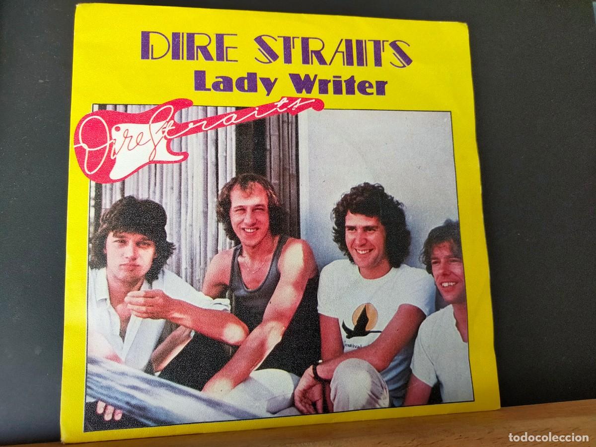 Discos de vinilo: DIRE STRAITS. LADY WRITER - WHERE DO YOU THINK YOU&acute;RE GOING? PHONOGRAM LTD. 2 TEMAS. 1979