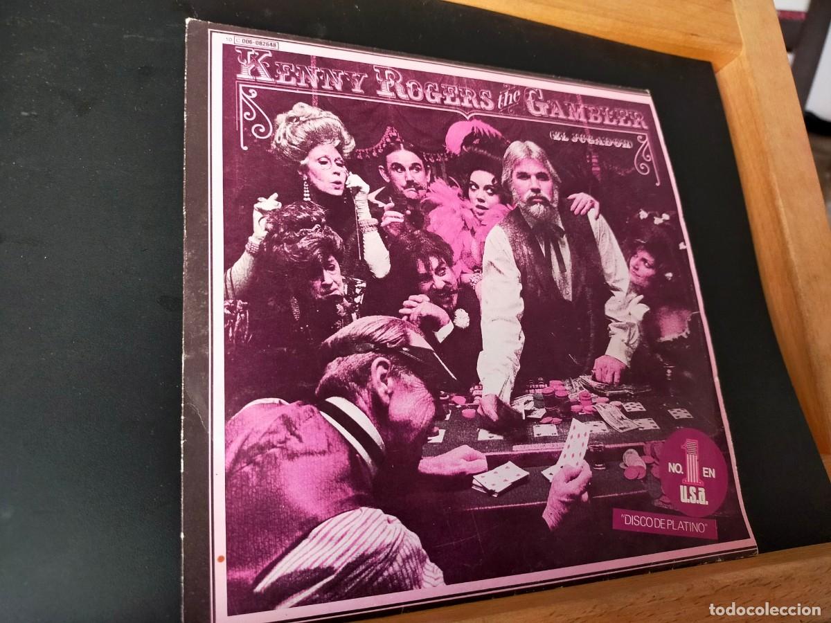Discos de vinilo: KENNY ROGERS. THE GAMBLER - SAN FRANCISCO MABEL JOY. CAPITOL / EMI ODEON. 2 TEMAS. 1979
