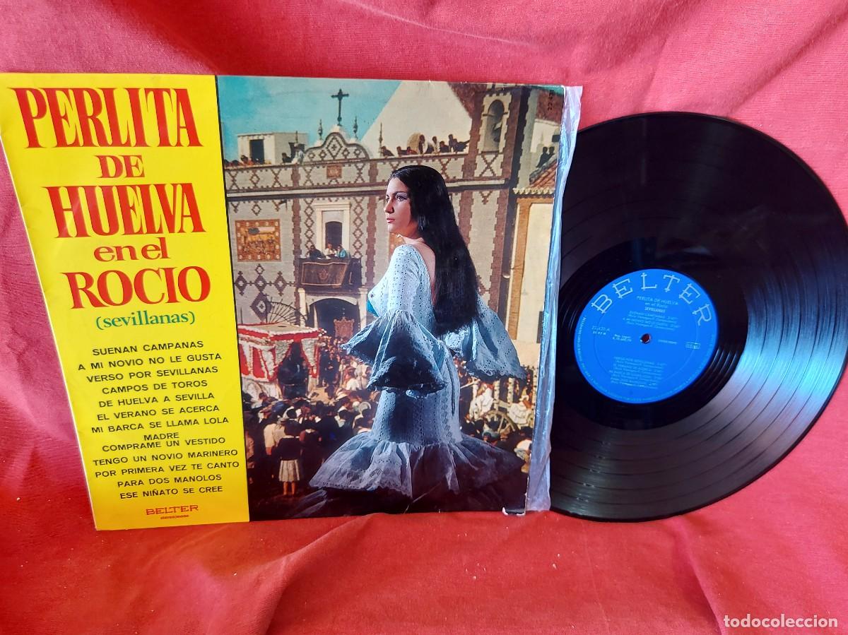 Discos de vinilo: LP PERLITA DE HUELVA EN EL ROC&Igrave;O 1970 ( PEDIDOS M&Iacute;NIMOS 10 &euro; ) CAJA N.&ordm; 4 - LP