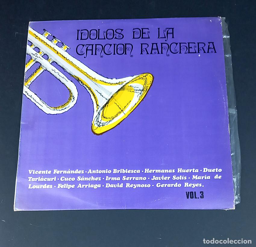 Discos de vinilo: M&eacute;xico: &Iacute;dolos de la Canci&oacute;n Ranchera. TC 0353