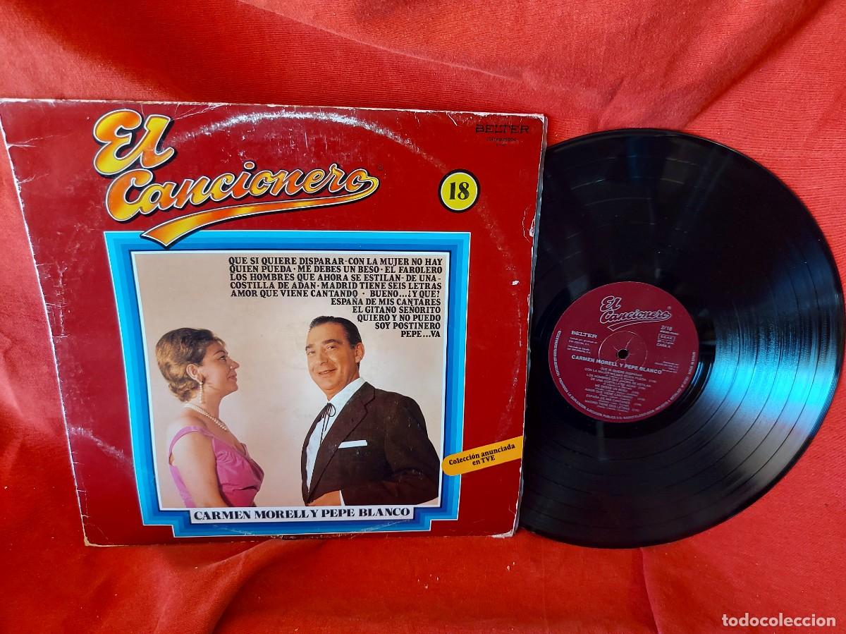 Discos de vinilo: LP CARMEN MORELL Y PEPE BLANCO 1980 ( PEDIDOS M&Iacute;NIMOS 10 &euro; ) CAJA N.&ordm; 4 - LP