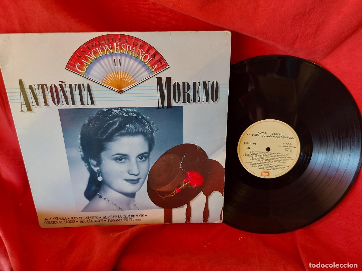 Discos de vinilo: LP ANTO&Ntilde;ITA MORENO VOL. 11 --1986 ( PEDIDOS M&Iacute;NIMOS 10 &euro; ) CAJA N.&ordm; 4 - LP