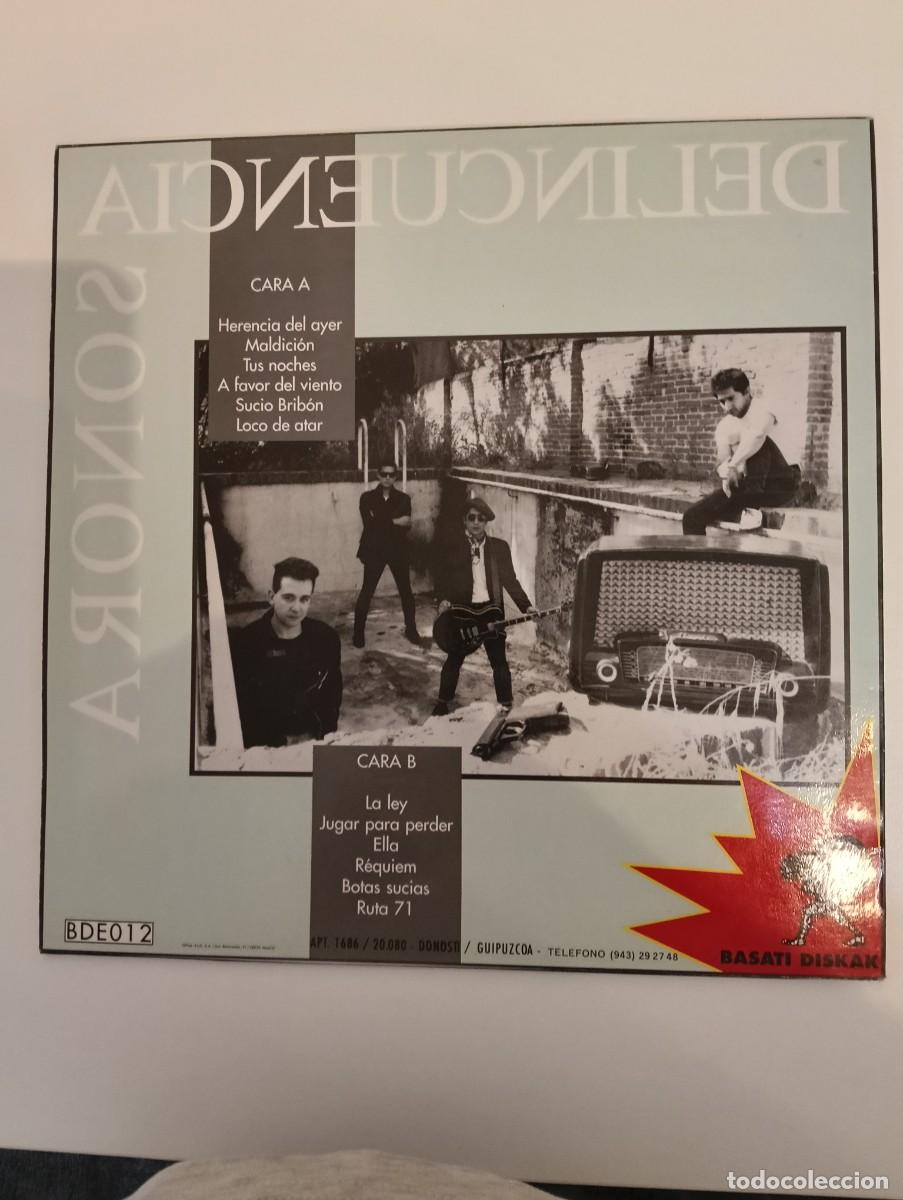 Discos de vinilo: DELINCUENCIA SONORA Lp - Foto 2