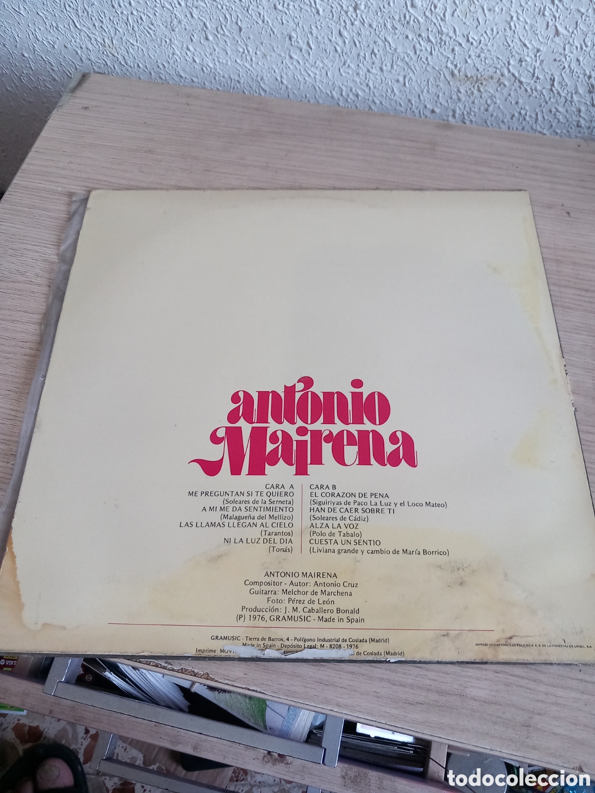 Discos de vinilo: DISCO DE MUSICA ORIGINAL,,VER FOTOS