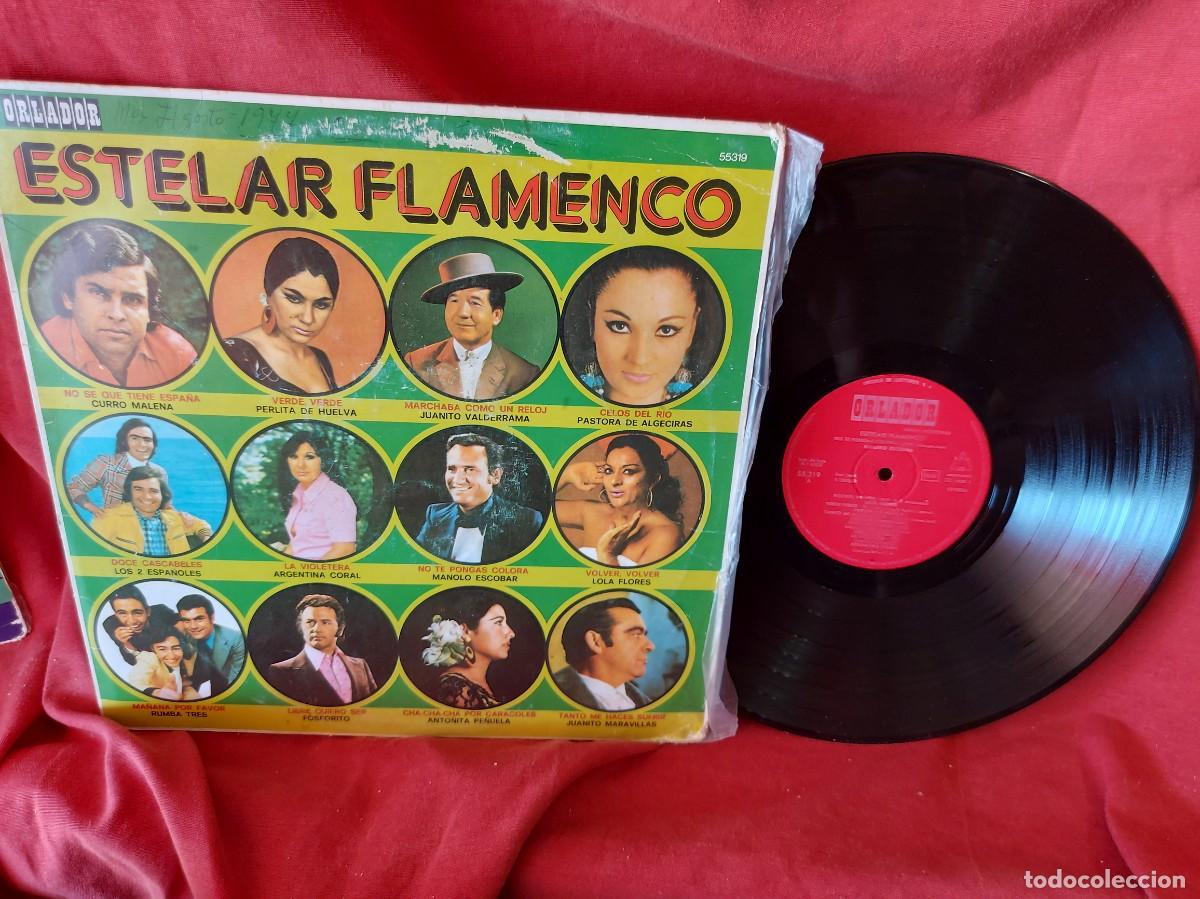 Discos de vinilo: LP ESTELAR FLAMENCO ( PEDIDOS M&Iacute;NIMOS 10 &euro; ) CAJA N.&ordm; 4 - LP