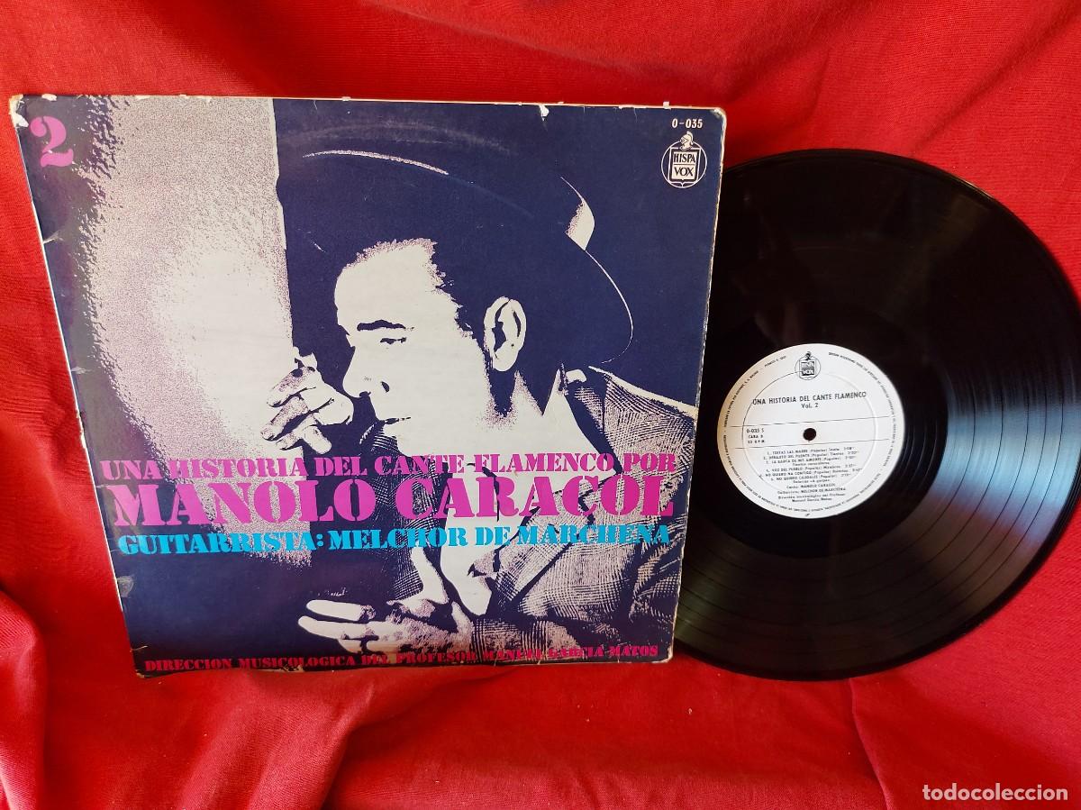 Discos de vinilo: LP MANOLO CARACOL , VOL.2 ( PEDIDOS M&Iacute;NIMOS 10 &euro; ) CAJA N.&ordm; 4 - LP