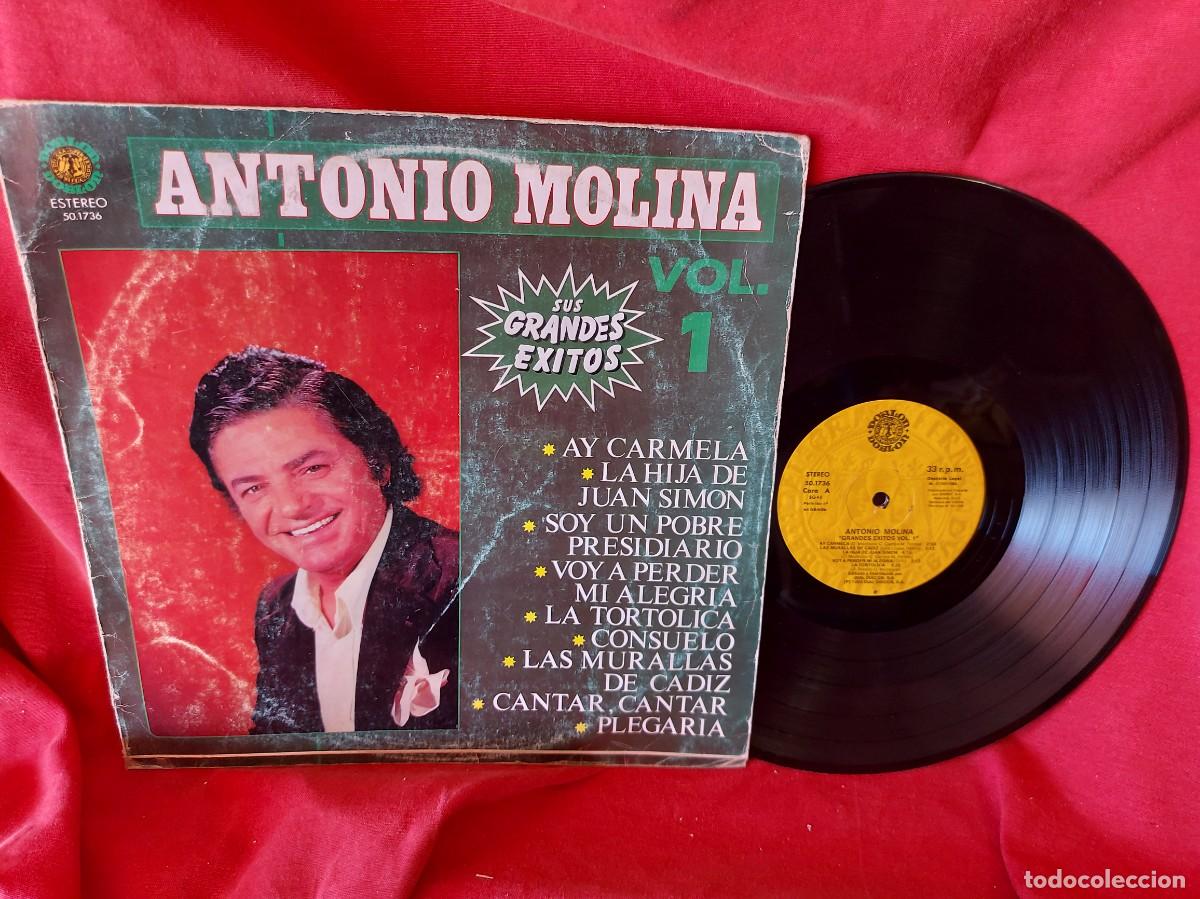 Discos de vinilo: 2 LP ANTONIO MOLINA -VOL.1 Y VOL.2 -- 1983 ( PEDIDOS M&Iacute;NIMOS 10 &euro; ) CAJA N.&ordm; 4 - LP