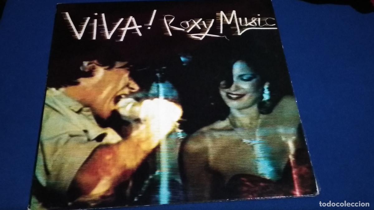 Discos de vinilo: ROXY MUSIC - VIVA! ROXY MUSIC (THE LIVE ROXY MUSIC ALBUM) 1976 LP Album Island Records ESPA&Ntilde;A