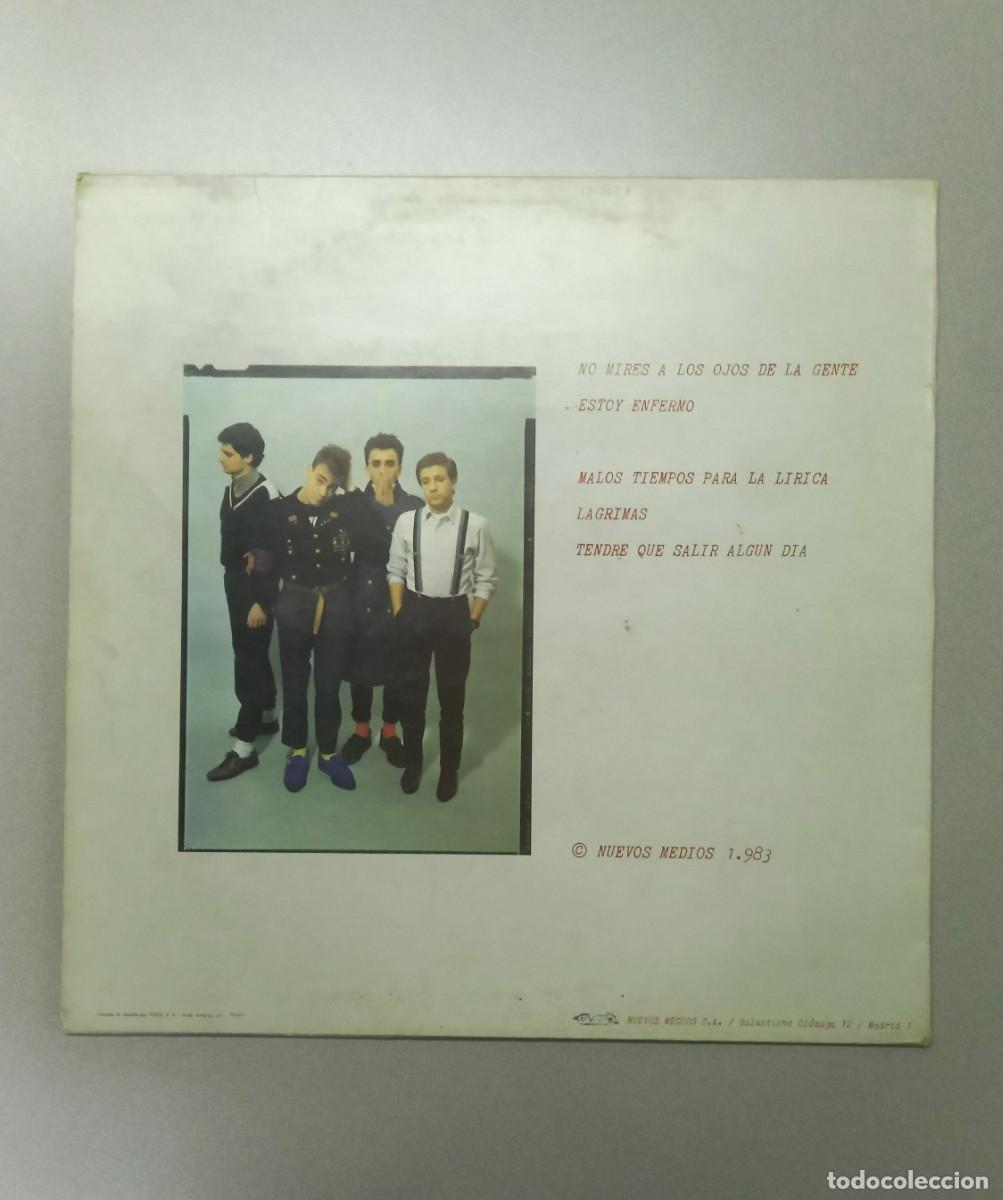 Discos de vinilo: GOLPES BAJOS. MINI LP 5 TEMAS - Foto 2