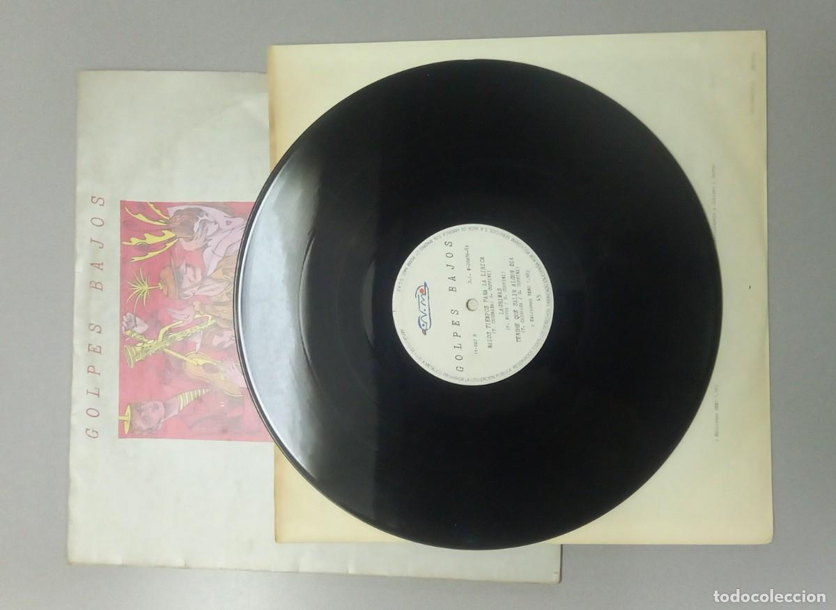 Discos de vinilo: GOLPES BAJOS. MINI LP 5 TEMAS - Foto 4