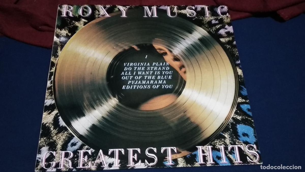 Discos de vinilo: ROXY MUSIC - Roxy Music &ndash; Greatest Hits - LP Netherlands 1977 POLYDOR
