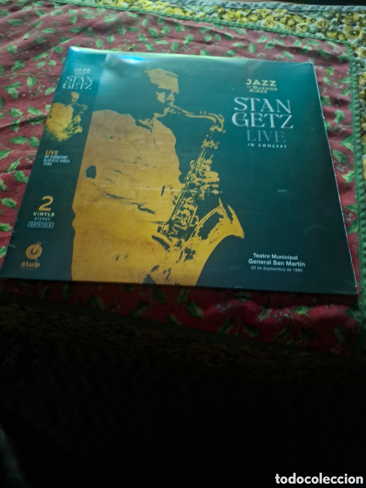 Discos de vinilo: Stan Getz Jazz En Buenos Aires 1980. 2LP . Gatefold
