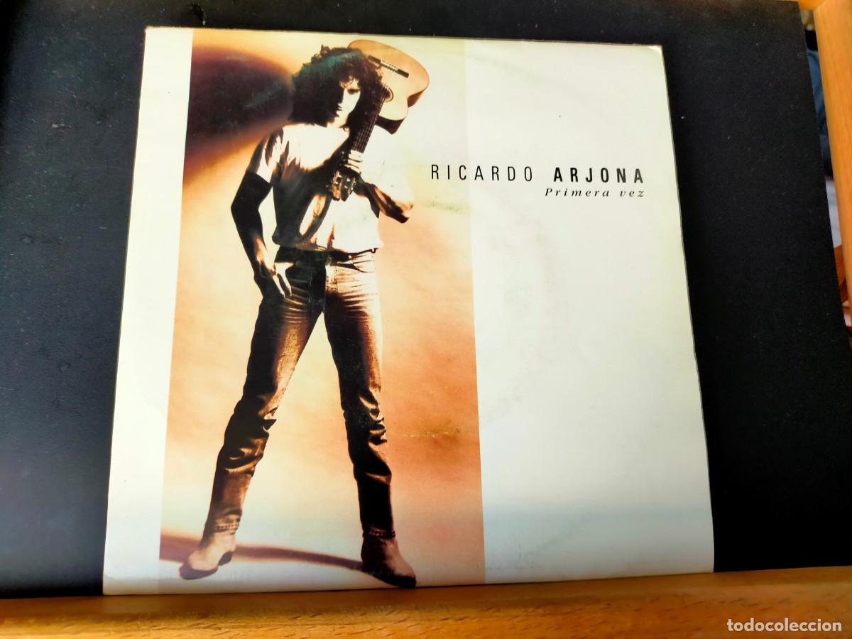 Discos de vinilo: RICARDO ARJONA. PRIMERA VEZ. EPIC - SONY. 1 TEMA. DE SU &Aacute;LBUM: &rdquo;ANIMAL NOCTURNO&rdquo;. 1993