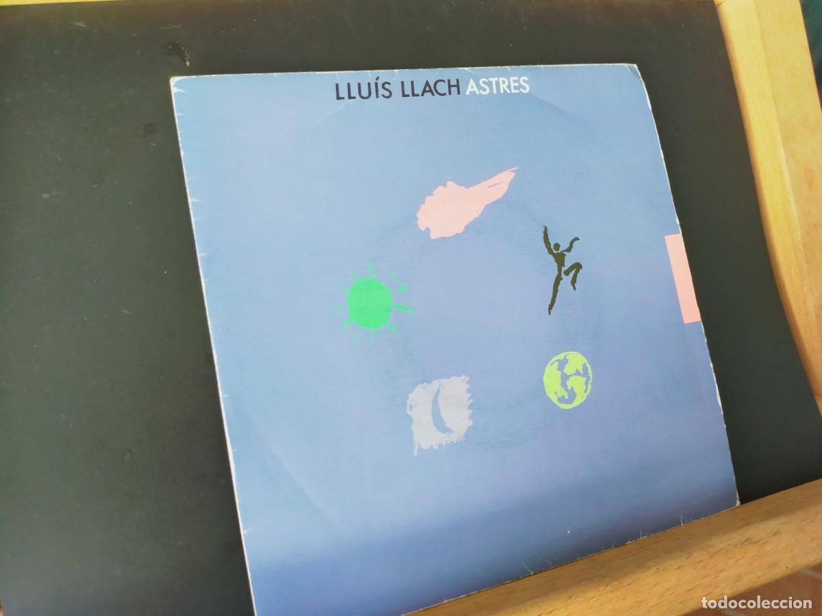 Discos de vinilo: LLUIS LLACH. ASTRES - TERRA. CBS. 2 TEMAS. 1996 - Foto 3