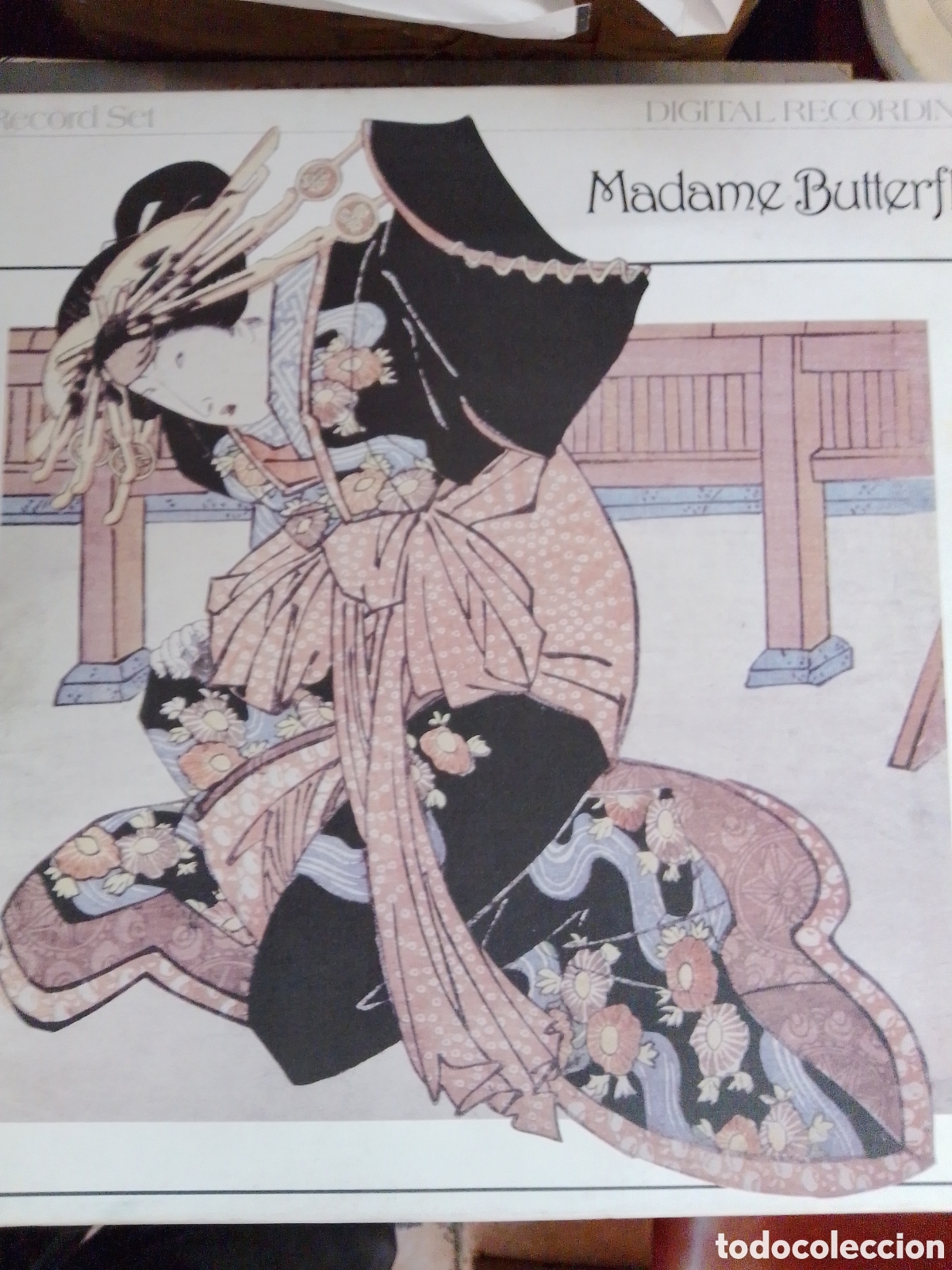 Discos de vinilo: MADAME BUTTERFLY. PUCCINI, GIACOMO. 3 - RECORD SET. EUREX HANDELS. 160.003-5.