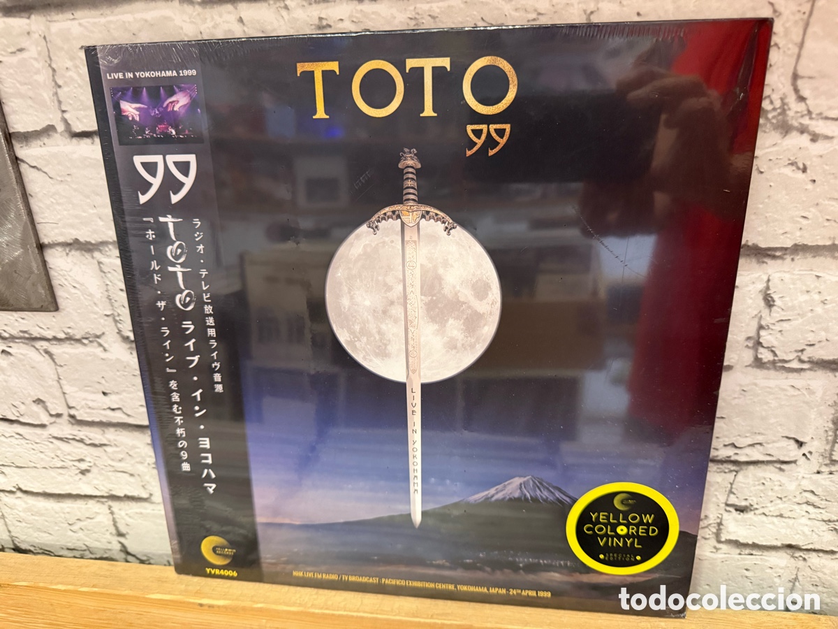 Discos de vinilo: Toto &ndash; 99 (Live In Yokohama Japan 1999) vinilo amarillo precintado