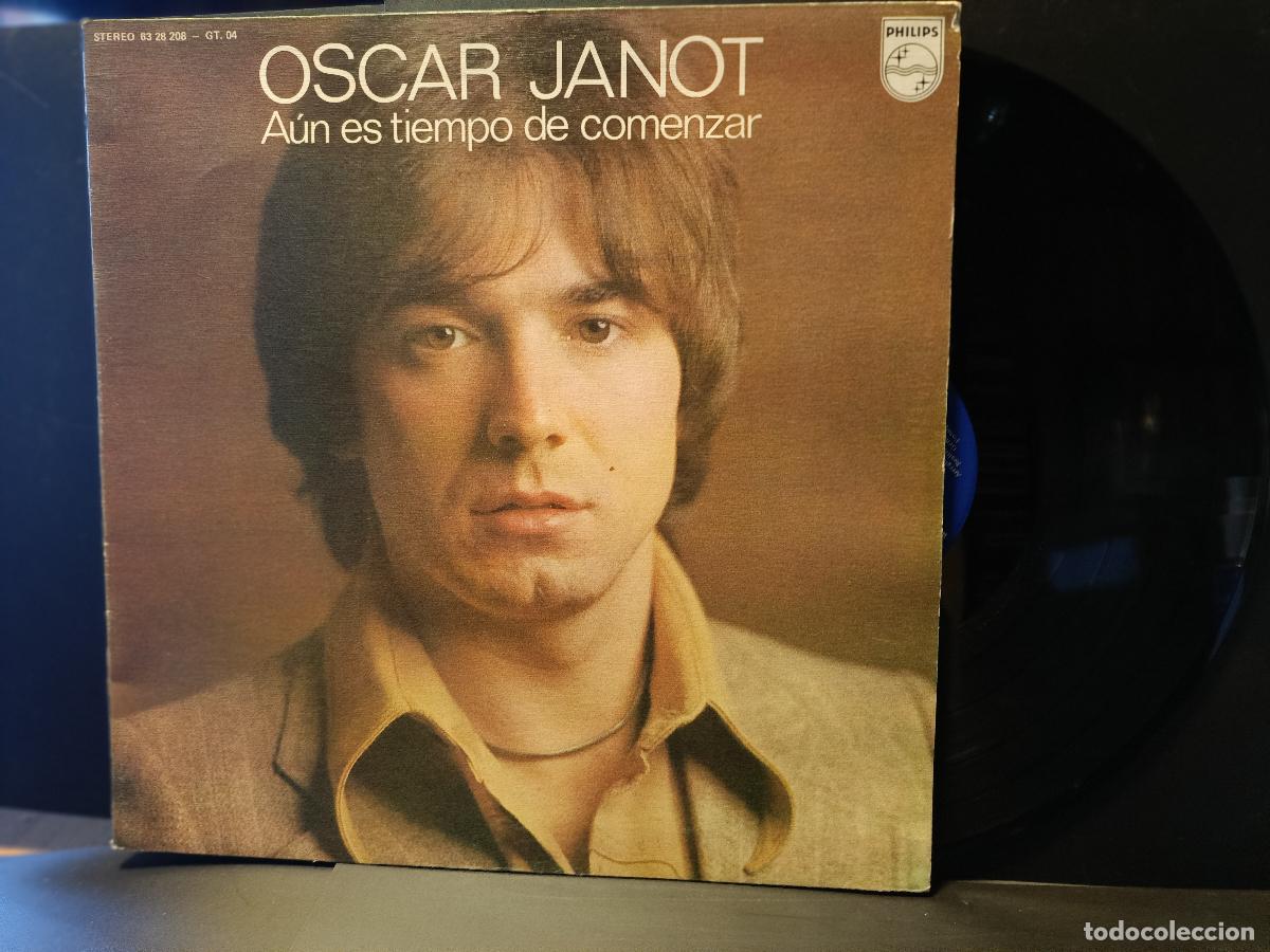Discos de vinilo: LP OSCAR JANOT - Aun Es Tiempo De Comenzar - Philips 1976 SPAIN - GATEFOLD 1976