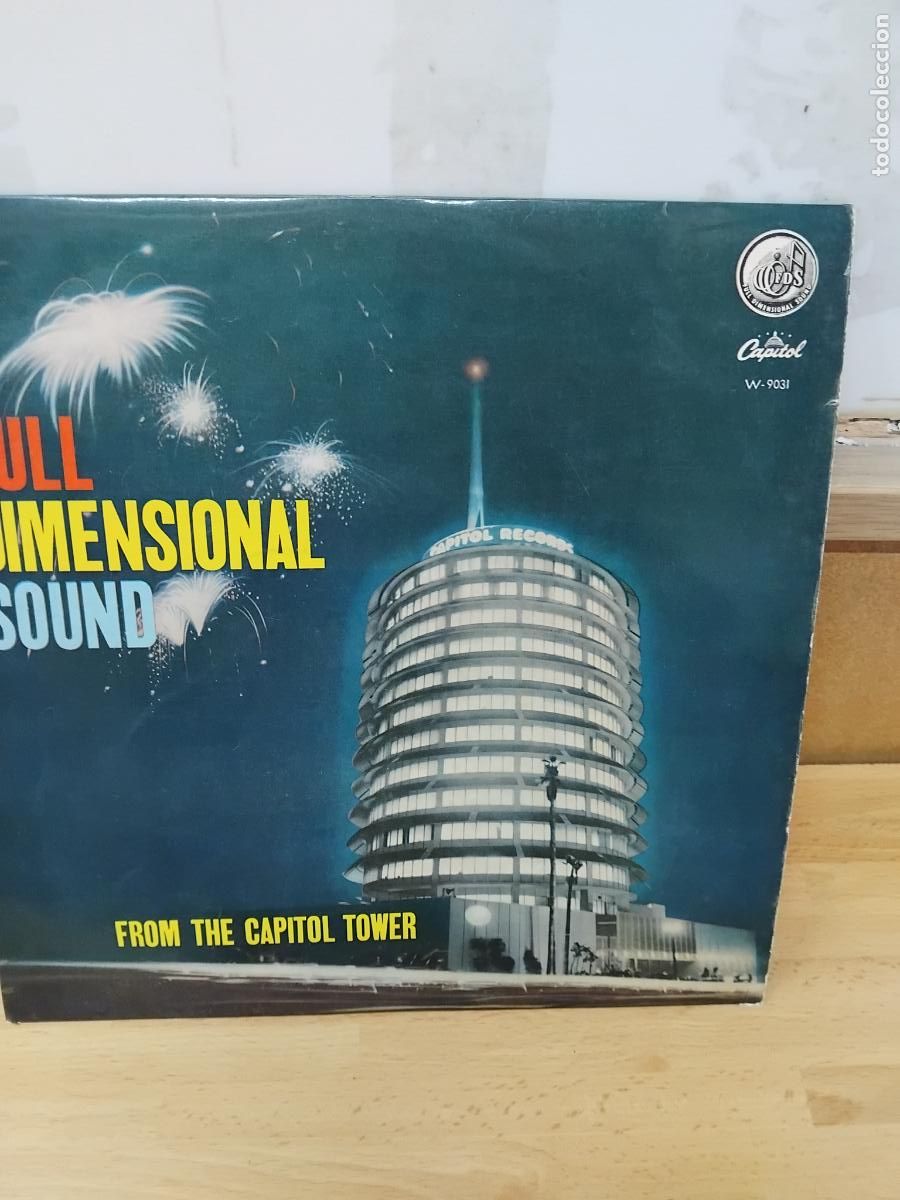 Disques de vinyle: FULL DIMENSIONAL SOUND. FROM THE CAPITOL TOWER. LP CAPITOL RECORDS 1957.