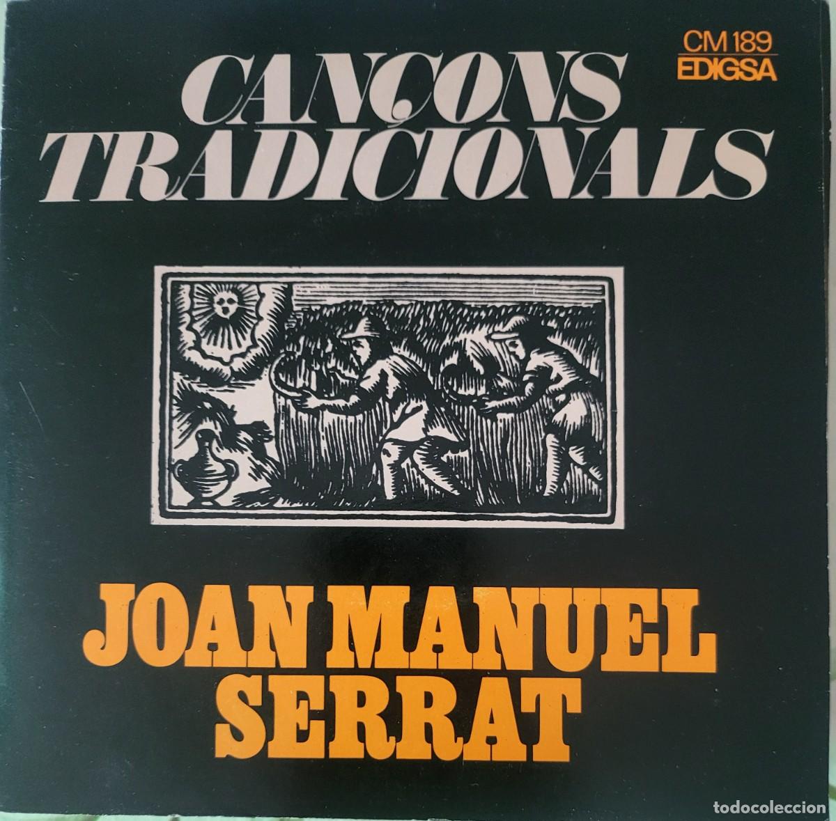 Discos de vinil: Joan Manuel Serrat Ep sello Edigsa editado en Espa&ntilde;a a&ntilde;o 1972.