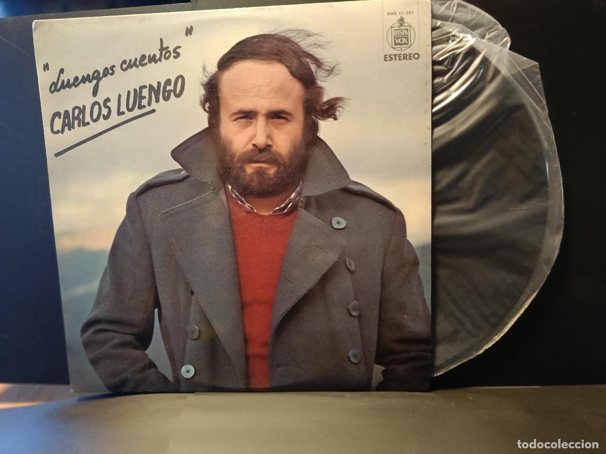 Discos de vinilo: Carlos Luengo - Luengos Cuentos (LP, Album) (Hispavox)+ INSERT 1974 PEPETO