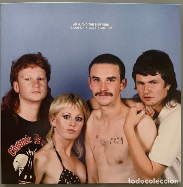 Discos de vinilo: LP AMYL AND THE SNIFFERS Giddy Up / Big Attraction VINILO PUNK