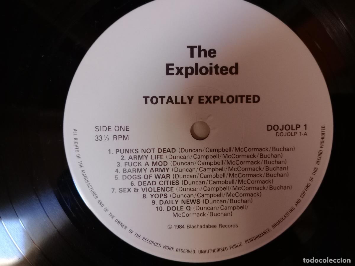 Discos de vinilo: Exploited - Totally Exploited - Foto 3