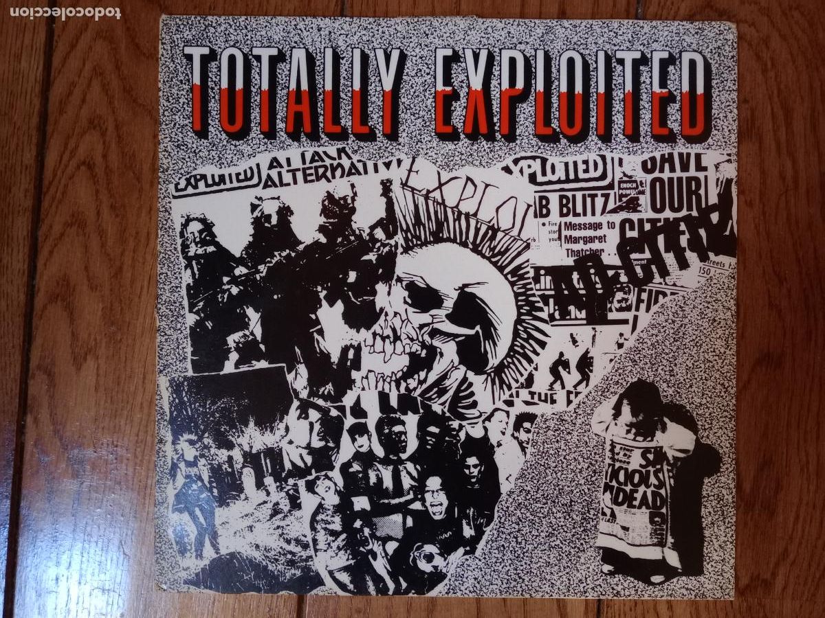 Discos de vinilo: Exploited - Totally Exploited - Foto 1